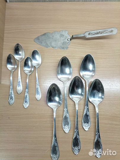 Ложки столовые зiш, лопатка СССР