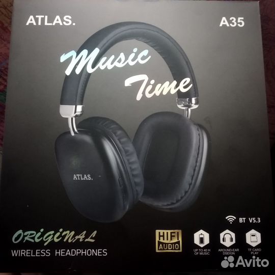 Беспроводные наушники atlas. a 35/hoco. W 35