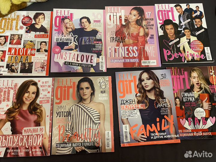 Журналы «elle girl”
