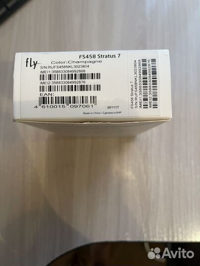 Fly FS458 Stratus 7, 8 ГБ