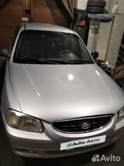 Hyundai Accent 1.5 AT, 2008, 200 000 км