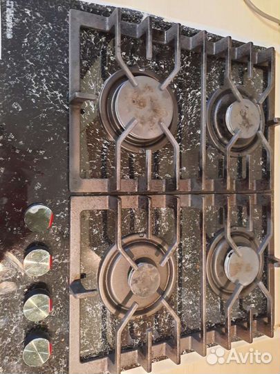 Встроенная газовая панель