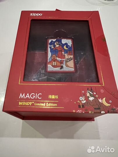 Зажигалка zippo windy limited edition
