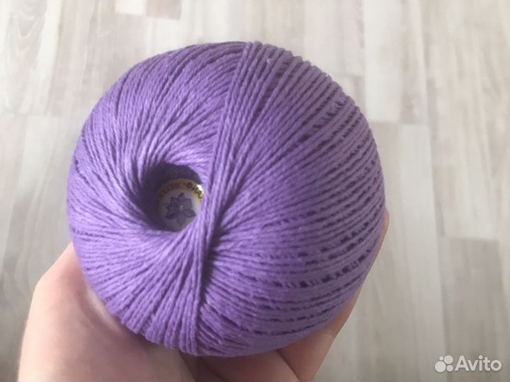 Пряжа Фиалка хлопок
