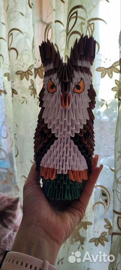 Сова из бумаги