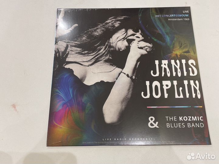 Винил Janis Joplin & the Kozmic Blues Band - Live