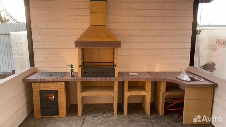 Модульный комплекс барбекю