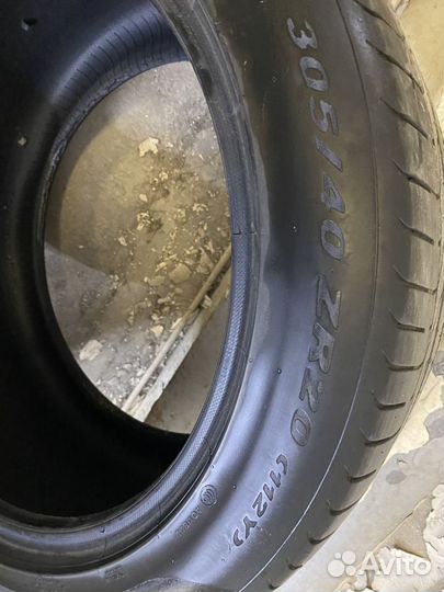 Pirelli P Zero 275/45 R20 и 305/40 R20