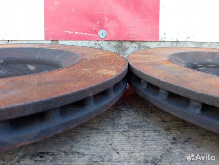 Диски тормозные передние Audi A6 C6 4F 2006-2012г