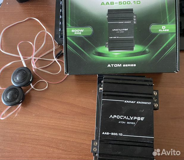 Усилитель Apocalypse AAB-500.1D Atom