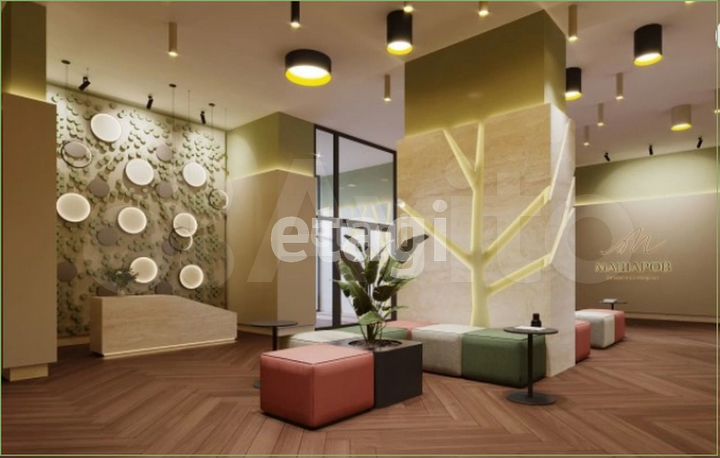 2-к. квартира, 74,7 м², 8/21 эт.