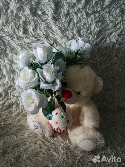 Искусственные цветы/ букет/ розы