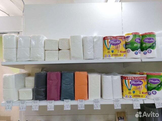 Салфетки бумажные. Бумажные полотенца в Перми