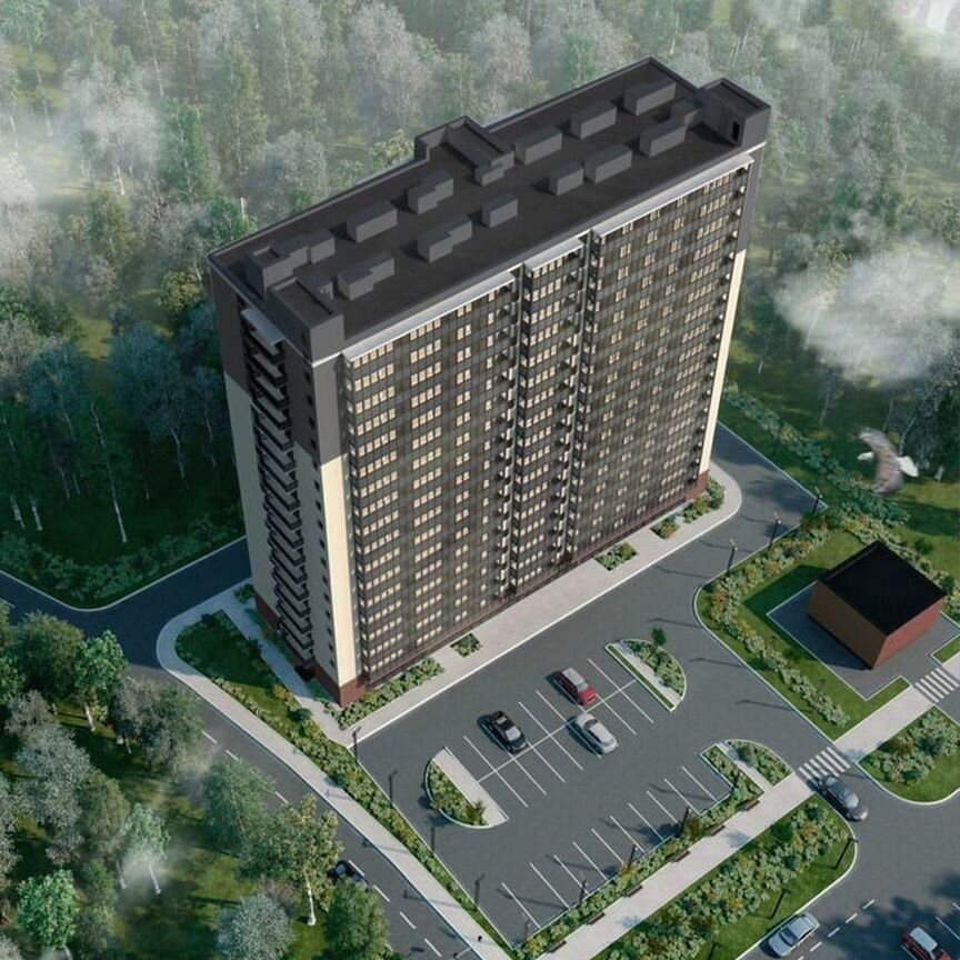 1-к. апартаменты, 38,3 м², 12/18 эт.