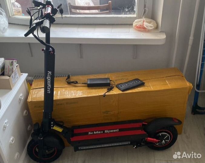 Электросамокат kugoo max speed
