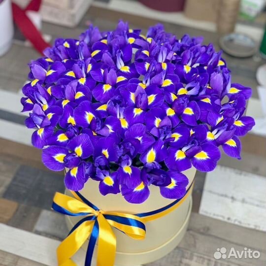 Ирисы Букет ирисов