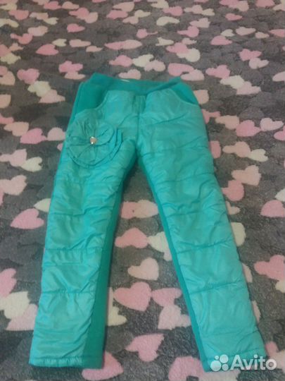 Тёплый костюм тройка на девочку