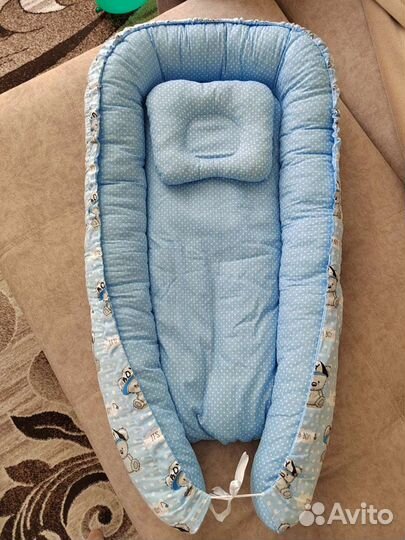 Кокон для новорожденных б/у