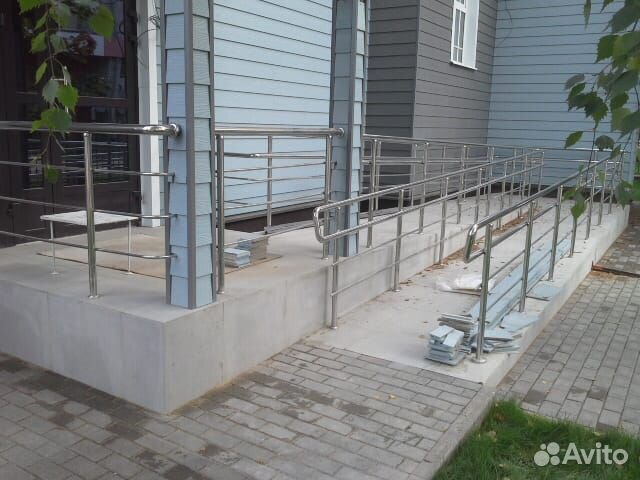 Перила из нержавеющей стали без посредников