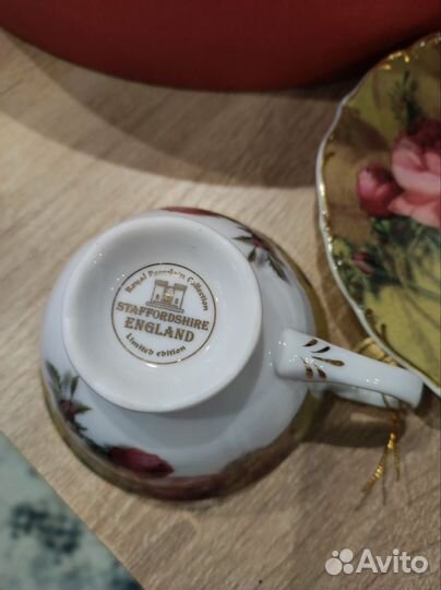 Чайный сервиз фарфор Staffordshire England