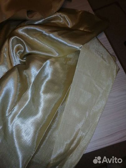 Ткань портьерная, атласная