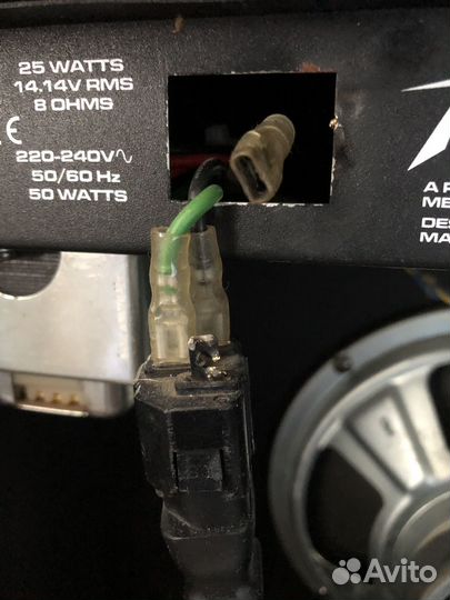 Комбоусилитель peavey перегорел