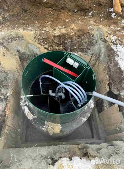 Септик под ключ / Установка септика. Монтаж 1 день