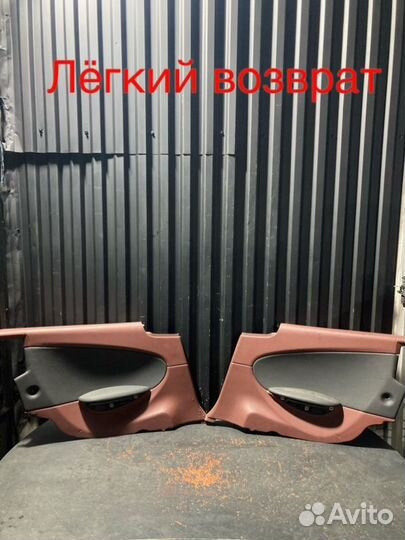 Обшивки дверей задние Bmw 6 E63 N62B48