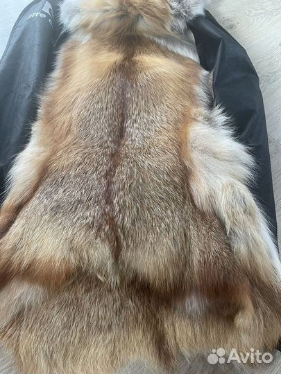 Шкурка животного для жилета,лиса