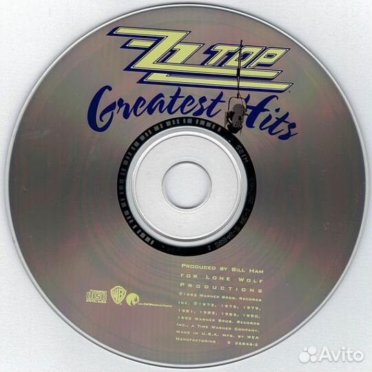 ZZ Top – Greatest Hits/CD Jewel Case/2 New Tracks