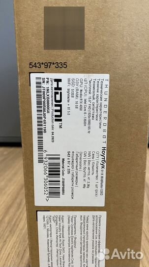Thunderobot 911 Core i5 13500h, RTX 4050 6 gb