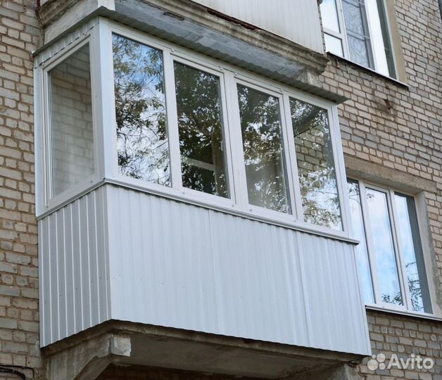 Остекление балконов