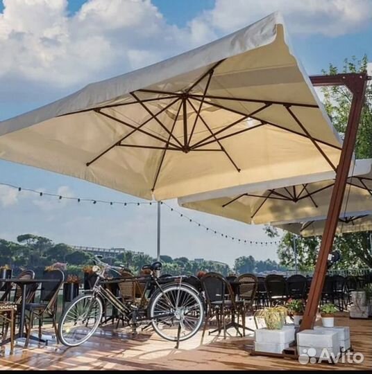 Зонты для кафе.Зонты боковые. Зонты уличные