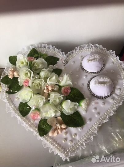 Сердечко для колец