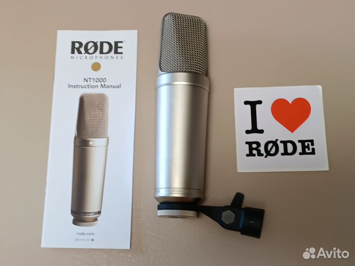 Студийный микрофон Rode nt1000