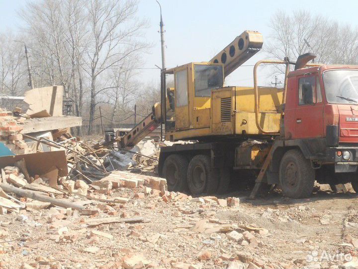 Услуги экскаватора