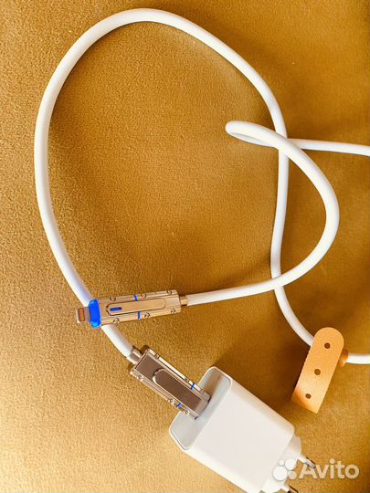 Кабель Lightning USB-C 4 в 1