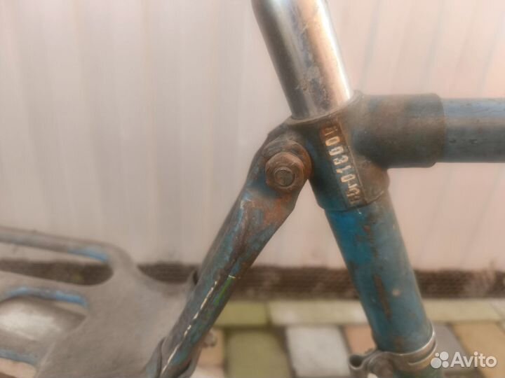 Рама велосипеда СССР хвз В120 1965г.в