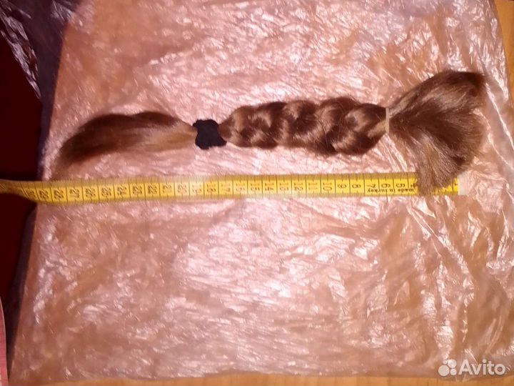 Продам детскую косу натуральный,вес 0,038вес