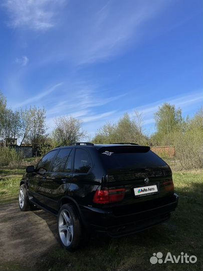 BMW X5 4.4 AT, 2001, 522 350 км