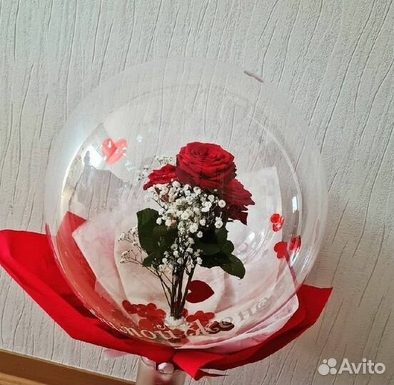 Роза в шаре