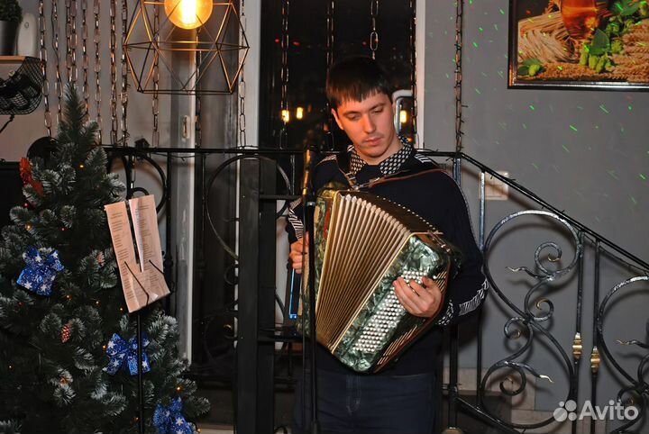 Баянист на свадьбу, корпоратив, день рождения