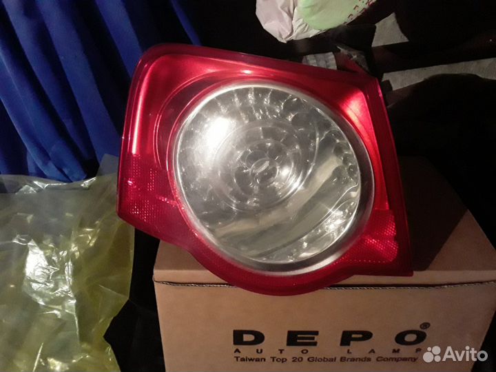 Задние фонари на volkswagen passat b6