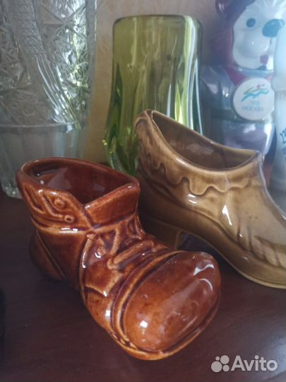 Коллекция керамических башмаков