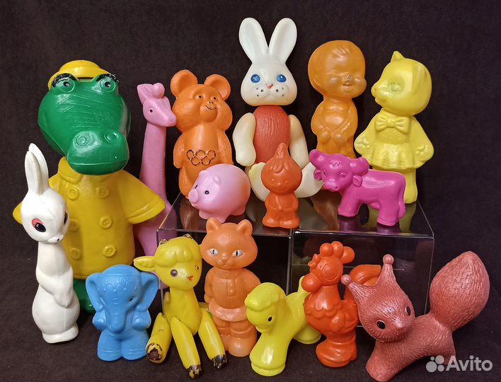 Игрушки пластмассовые. СССР