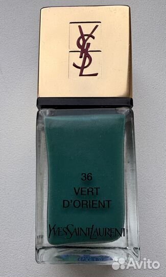 Ysl лак для ногтей 36 vert d'orient