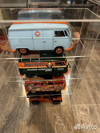 Бокс на 4 модели 1/18