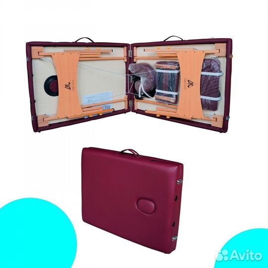 Массажный стол DFC nirvana Relax Сливовый