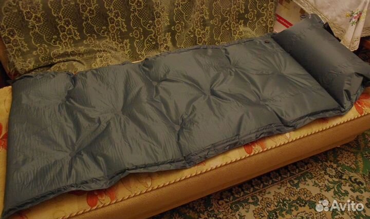 Коврик туристический надувающийся новый