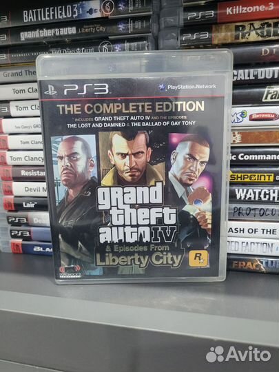 GTA 4 and Episodes From Liberty City PS3 (б/у)